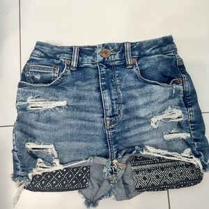 American Eagle Outfitters Blue Denim Shorts